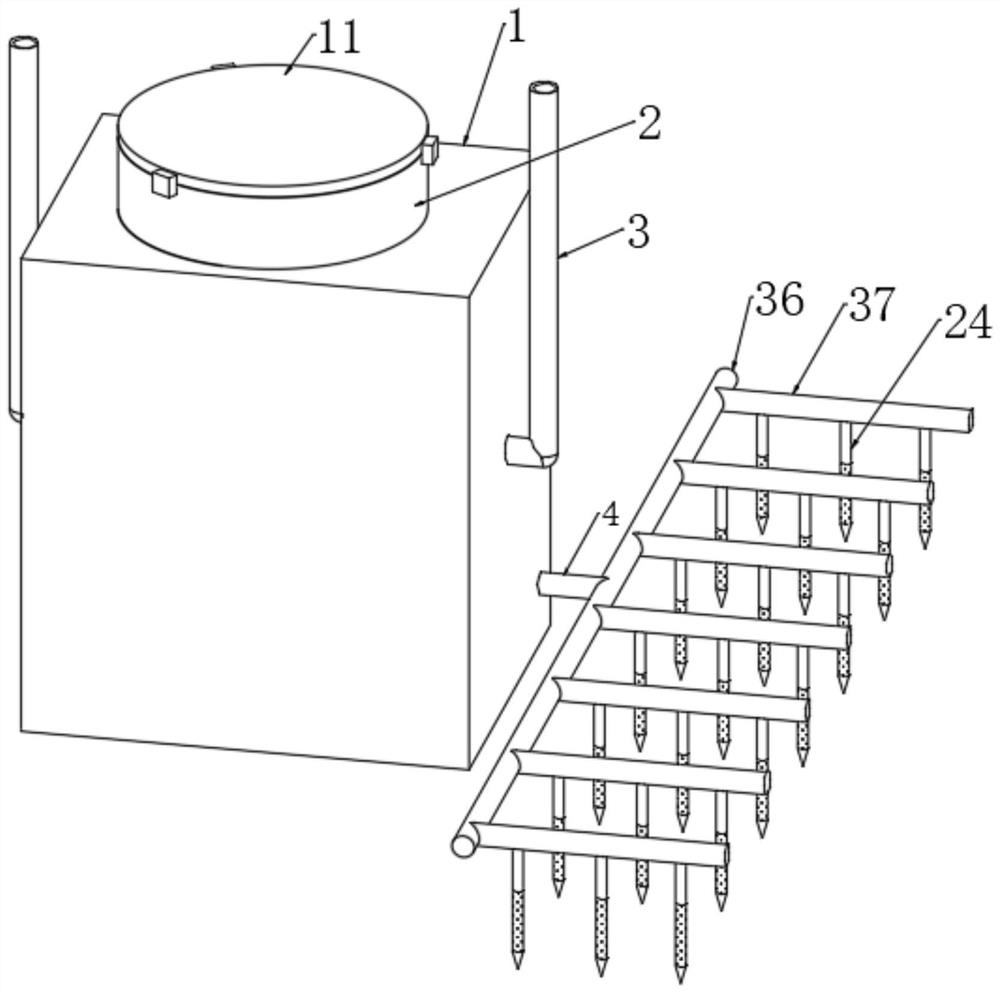 Soil disinfection and soil remediation combined method and device