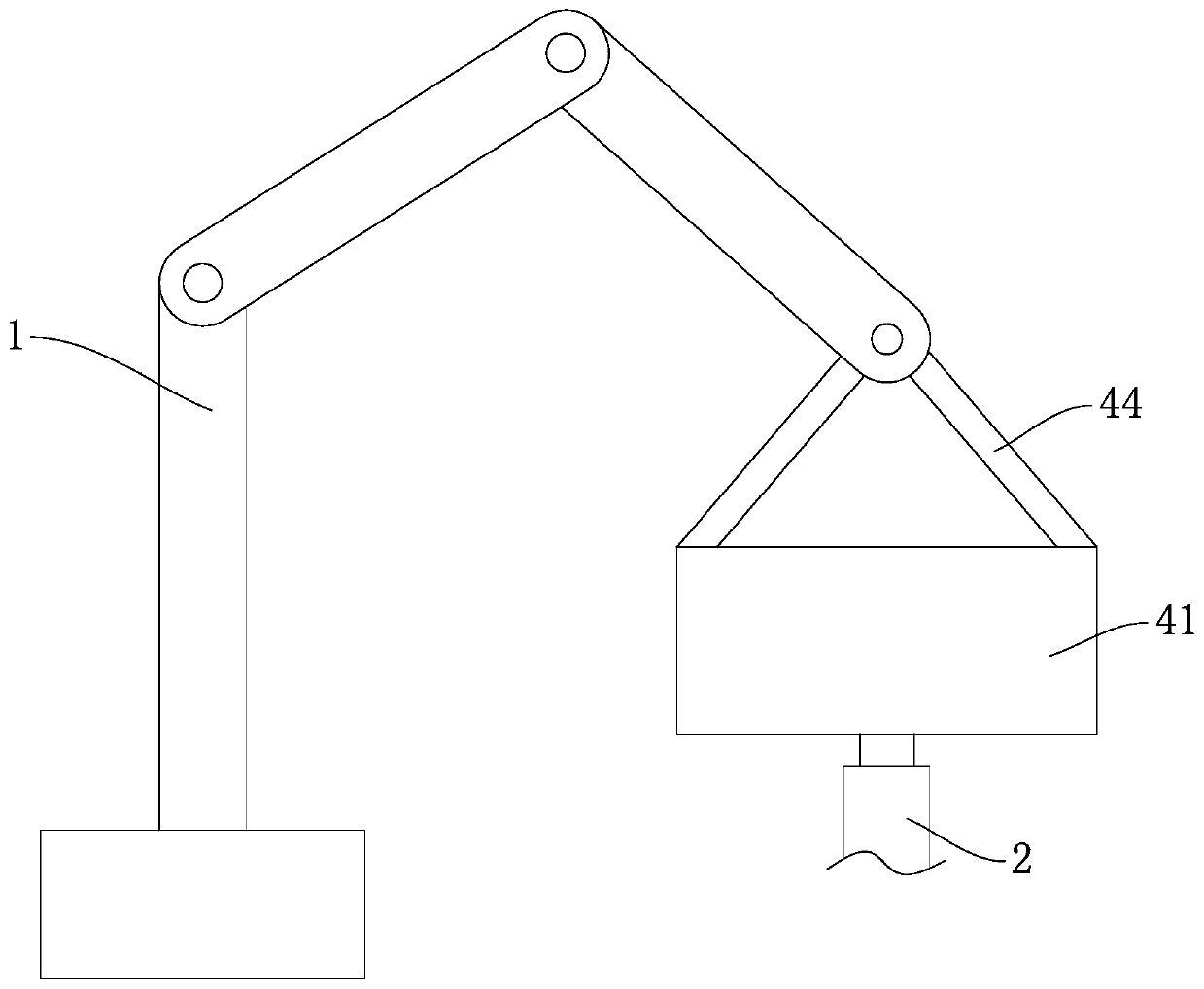 Foam concrete distributing machine and distributing method thereof