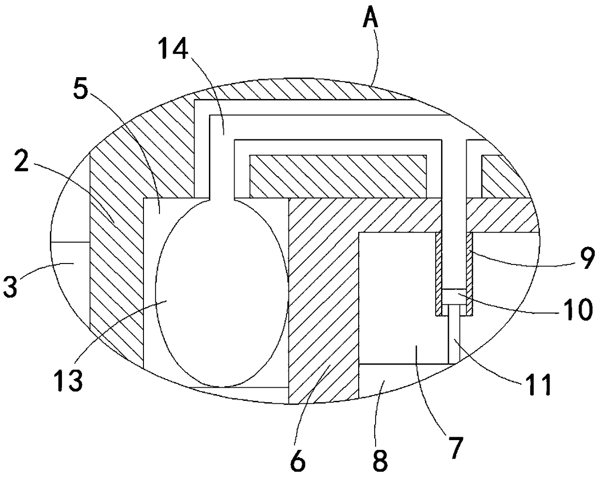 Labor-saving anti-collision sliding window