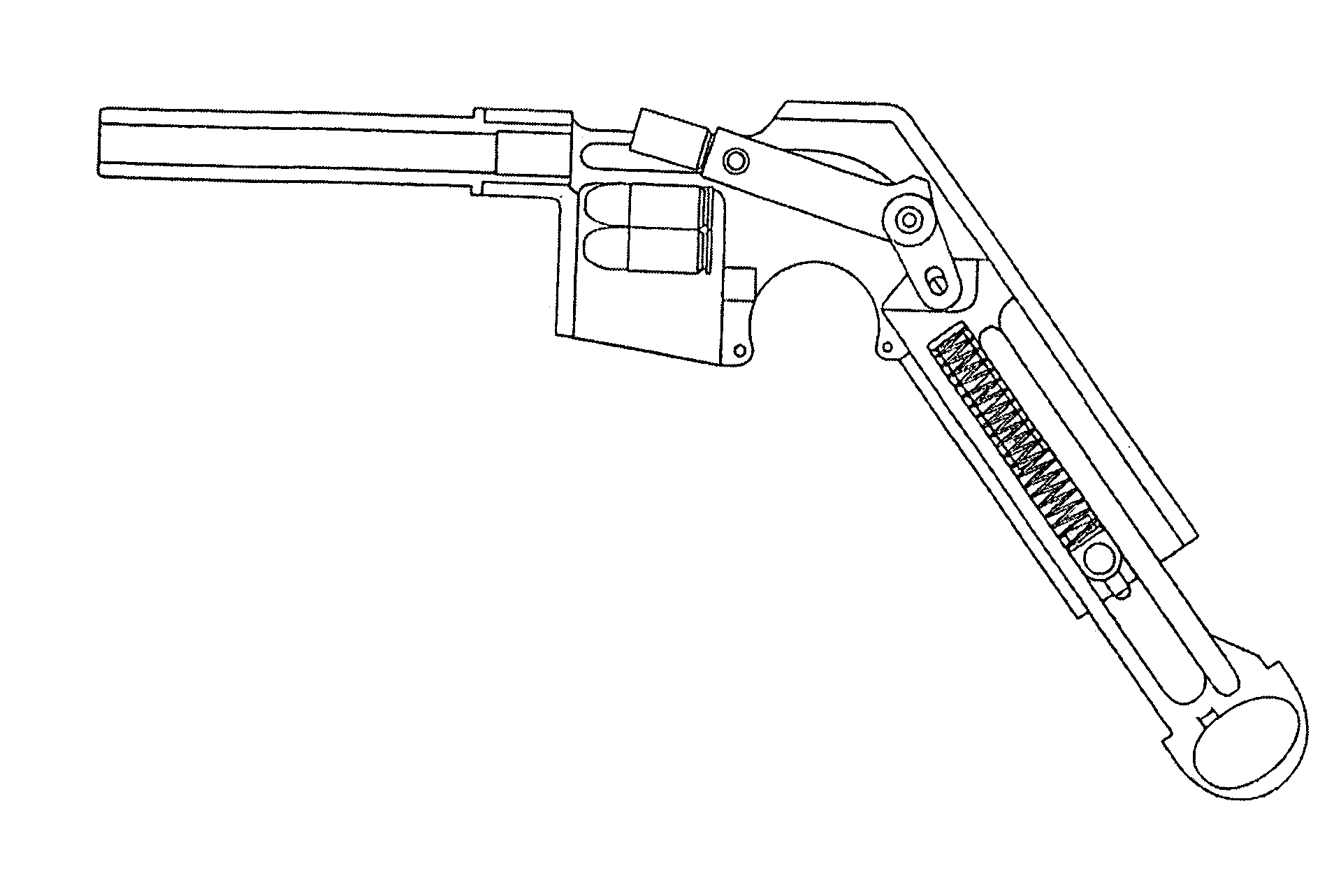 Firearm with enhanced recoil and control characteristics