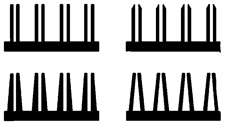 Manufacturing method and application of 3D printing hollow microneedles