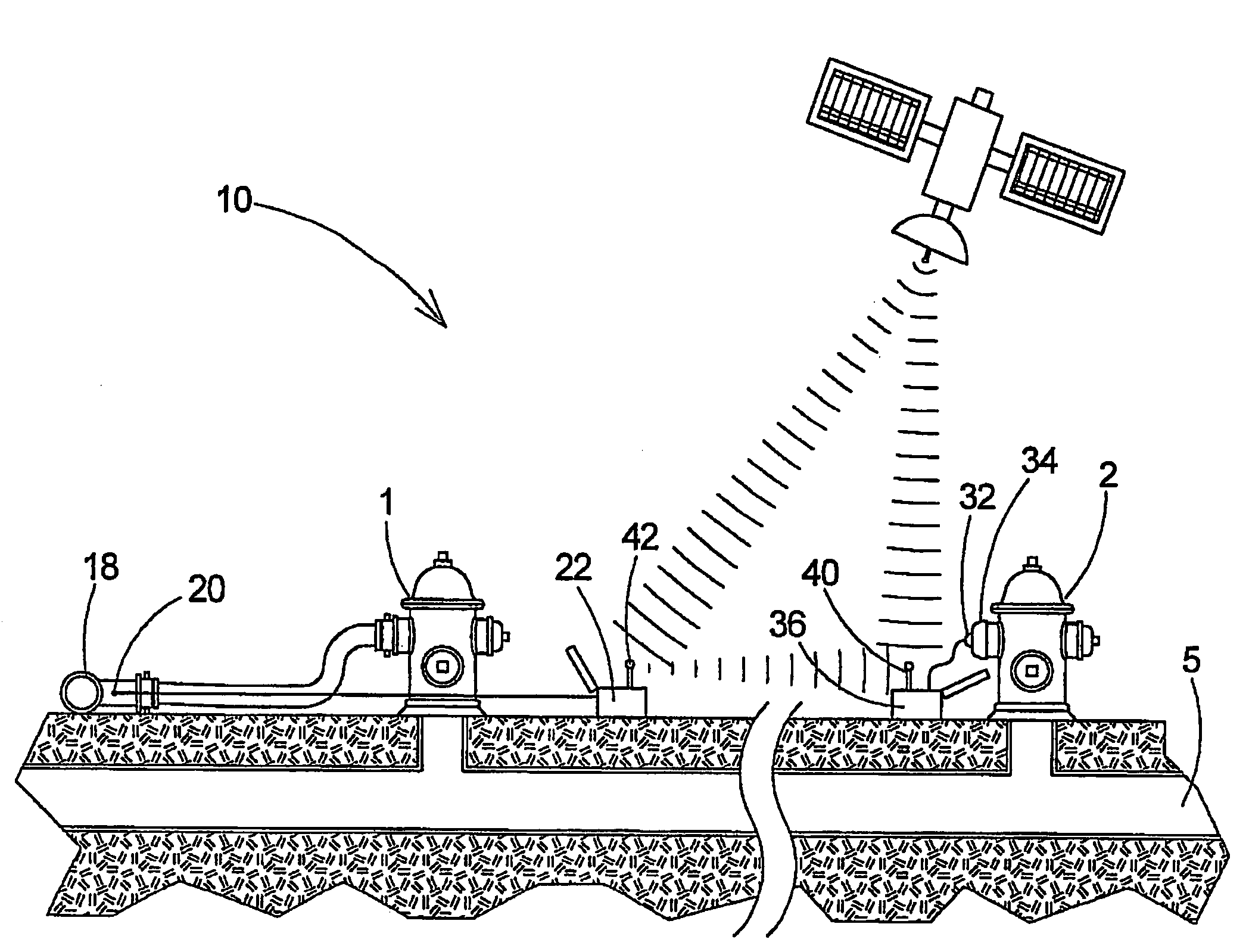 Flow testing system for fluid networks