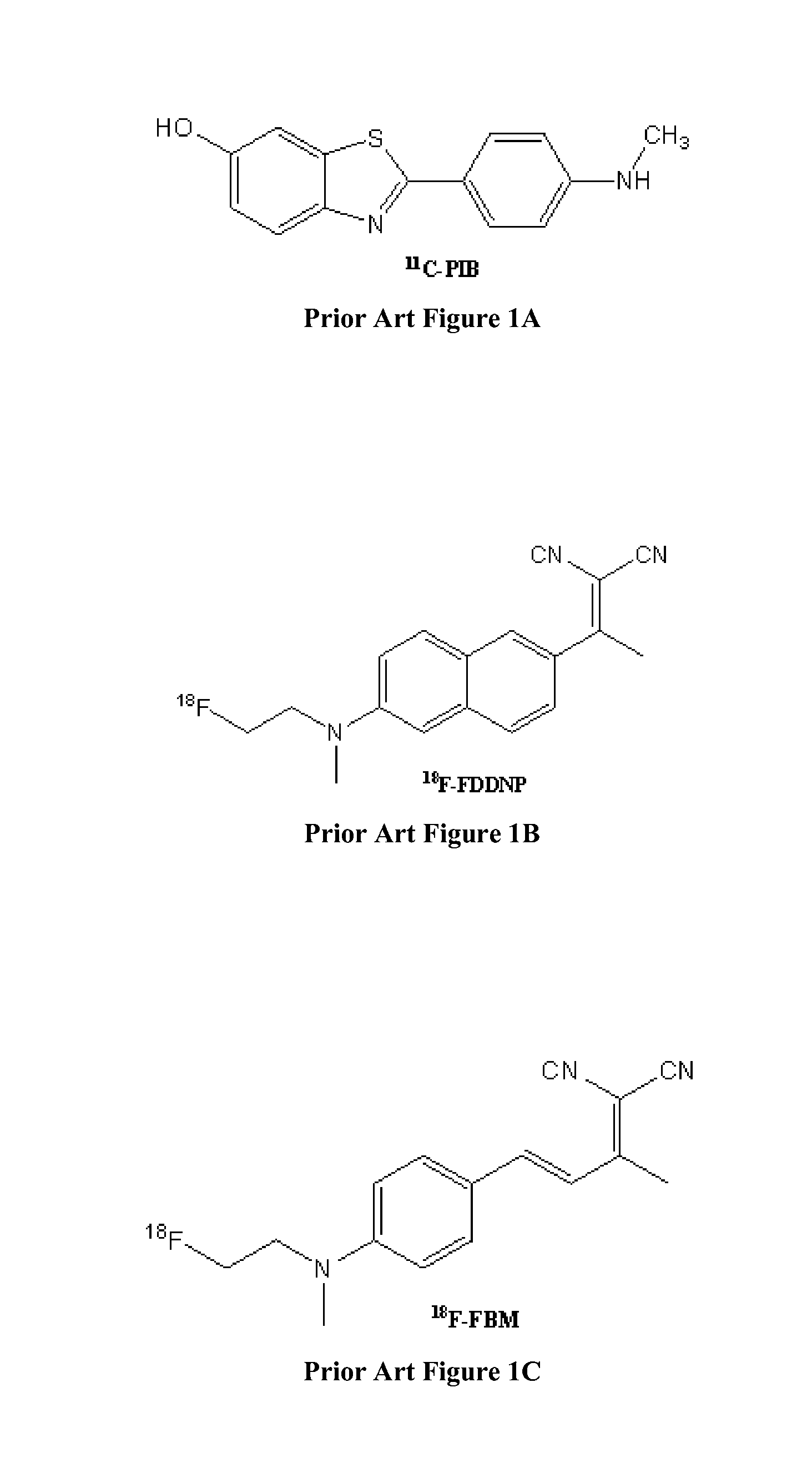 Β-amyloid plaque imaging agents