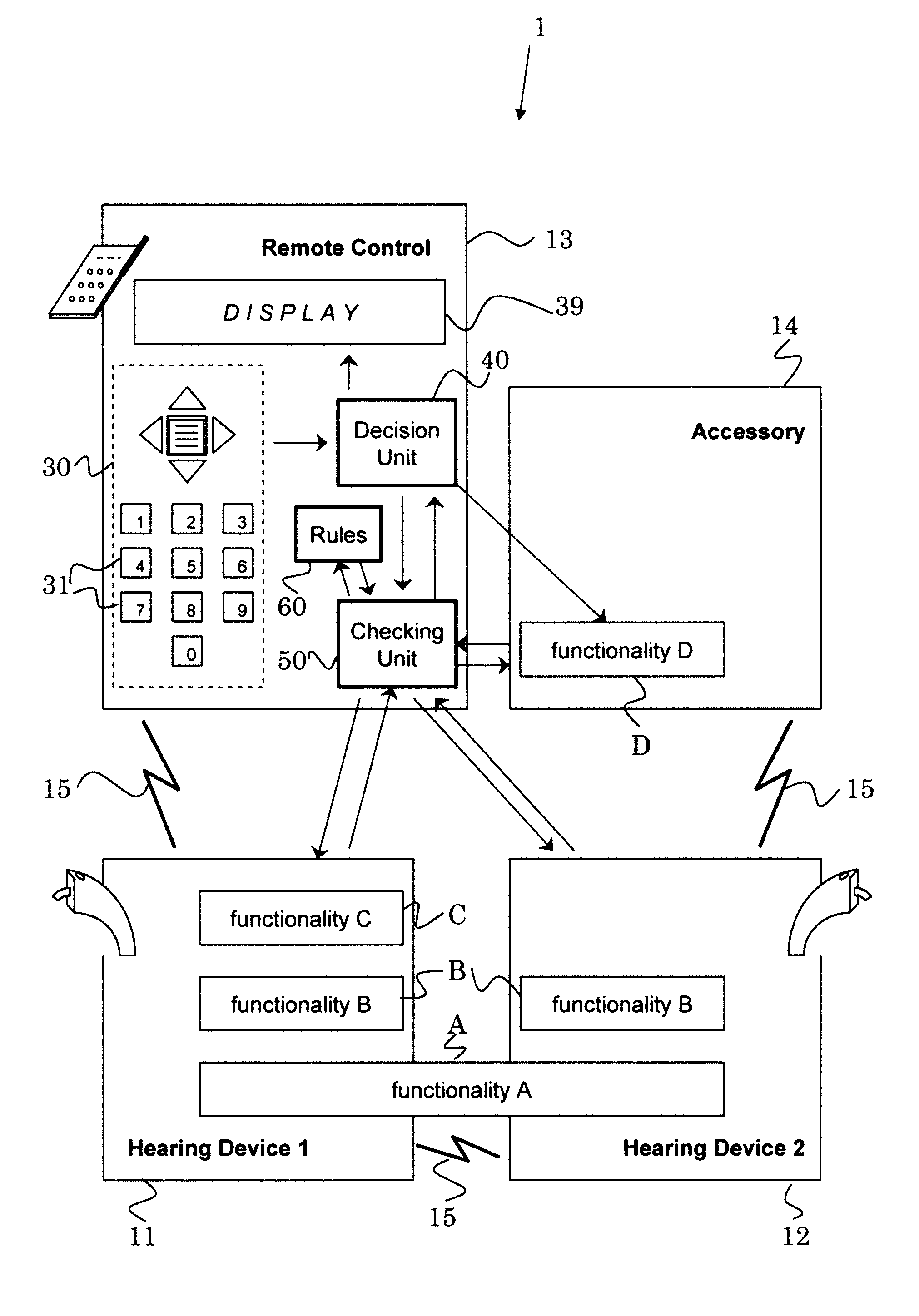 Hearing system and method for operating the same