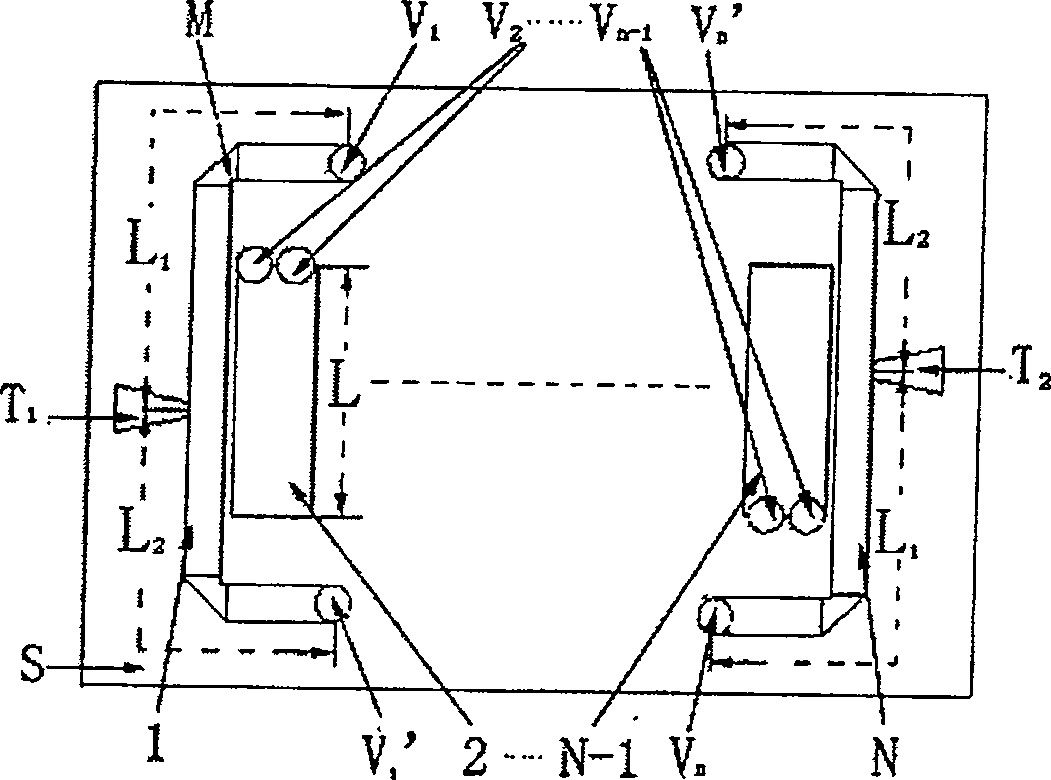 Zero-point micromachinery and microwave filter with dual-tuning transmission