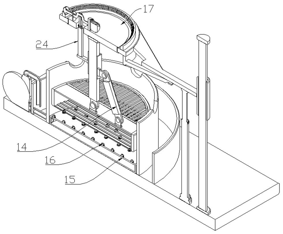 Soaking device for tea leaf detection