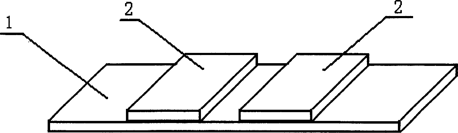 Diphacinone test paper and method for preparing same