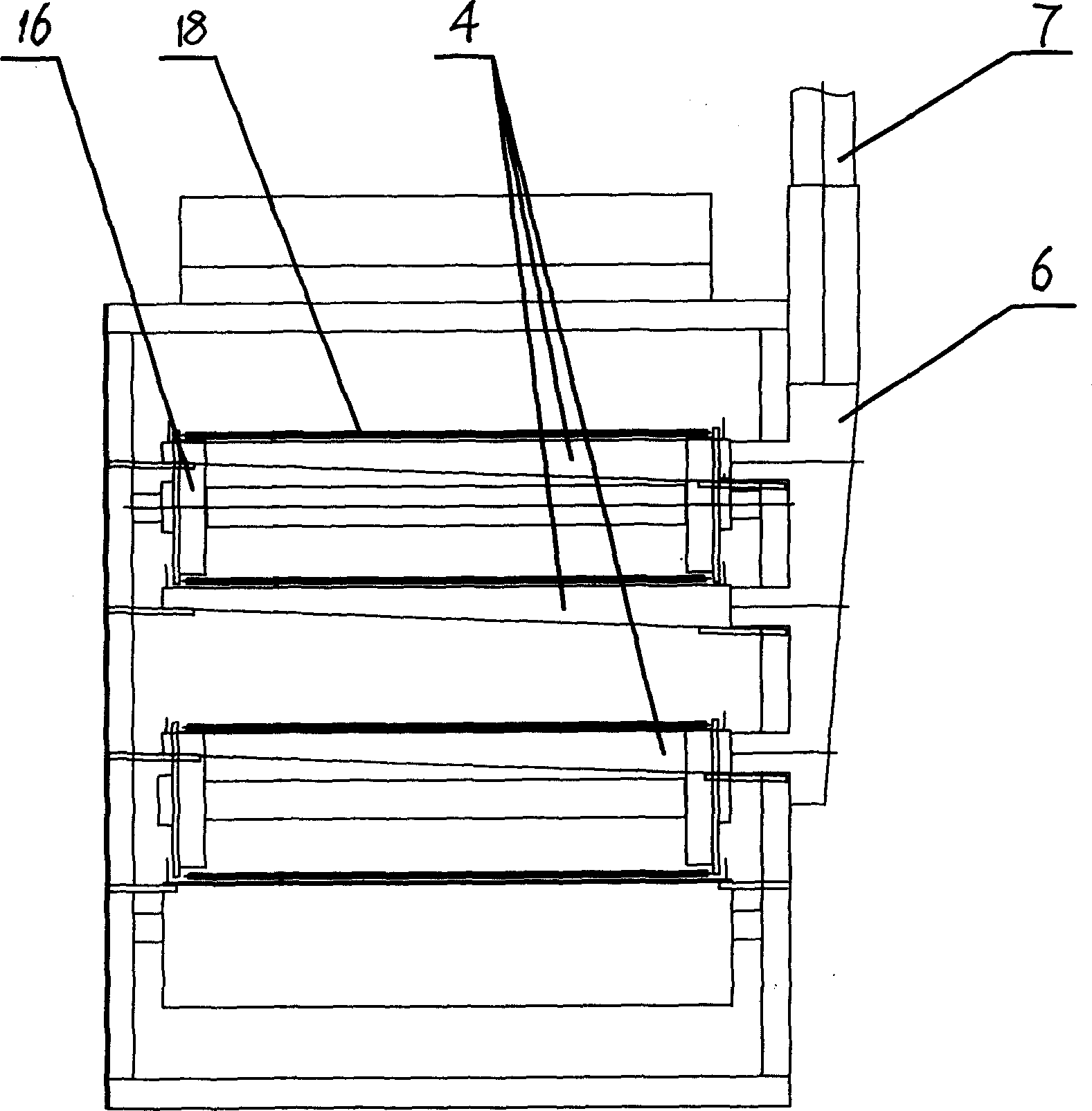 Biomass drying method and plate type biomass dryer