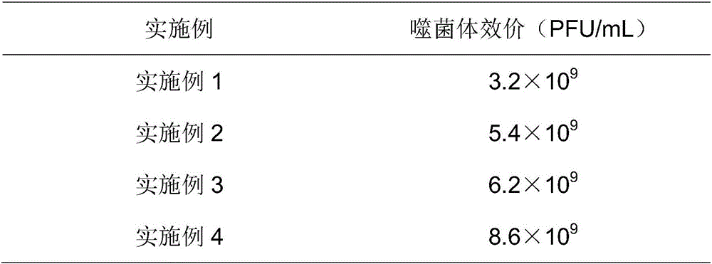 Production method of high-titer phages