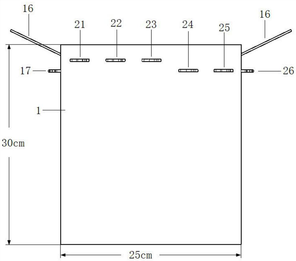 Disposable thoracoscope surgical instrument fixing and placing device