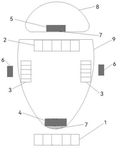 Multiple magnetic suspension device