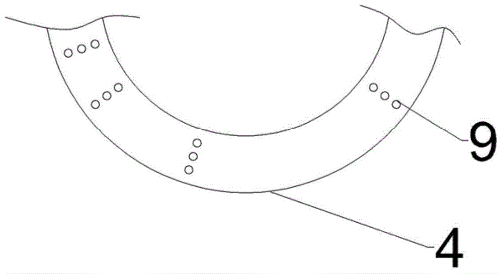 Ultrafiltration membrane filtering device