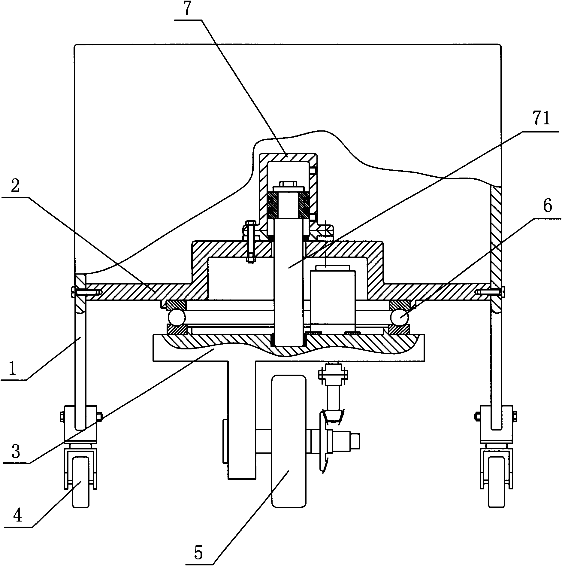 Carrier with antiskid function