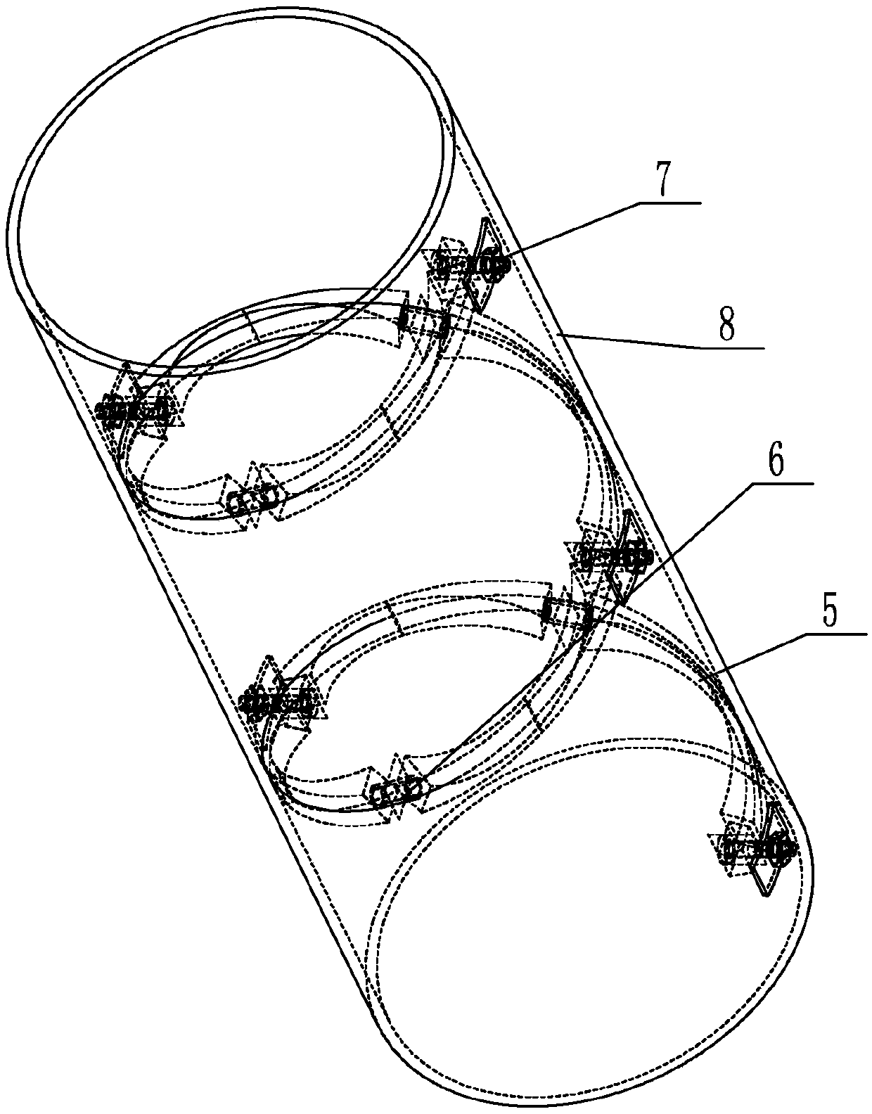 A sma-driven helical thermally variable stiffness active control mechanism