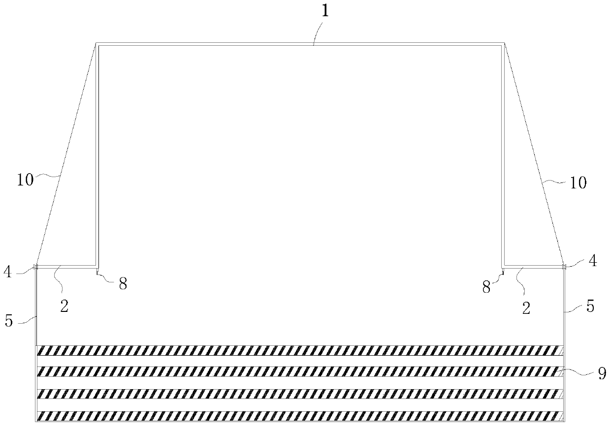 Hanging basket capable of moving horizontally and vertically