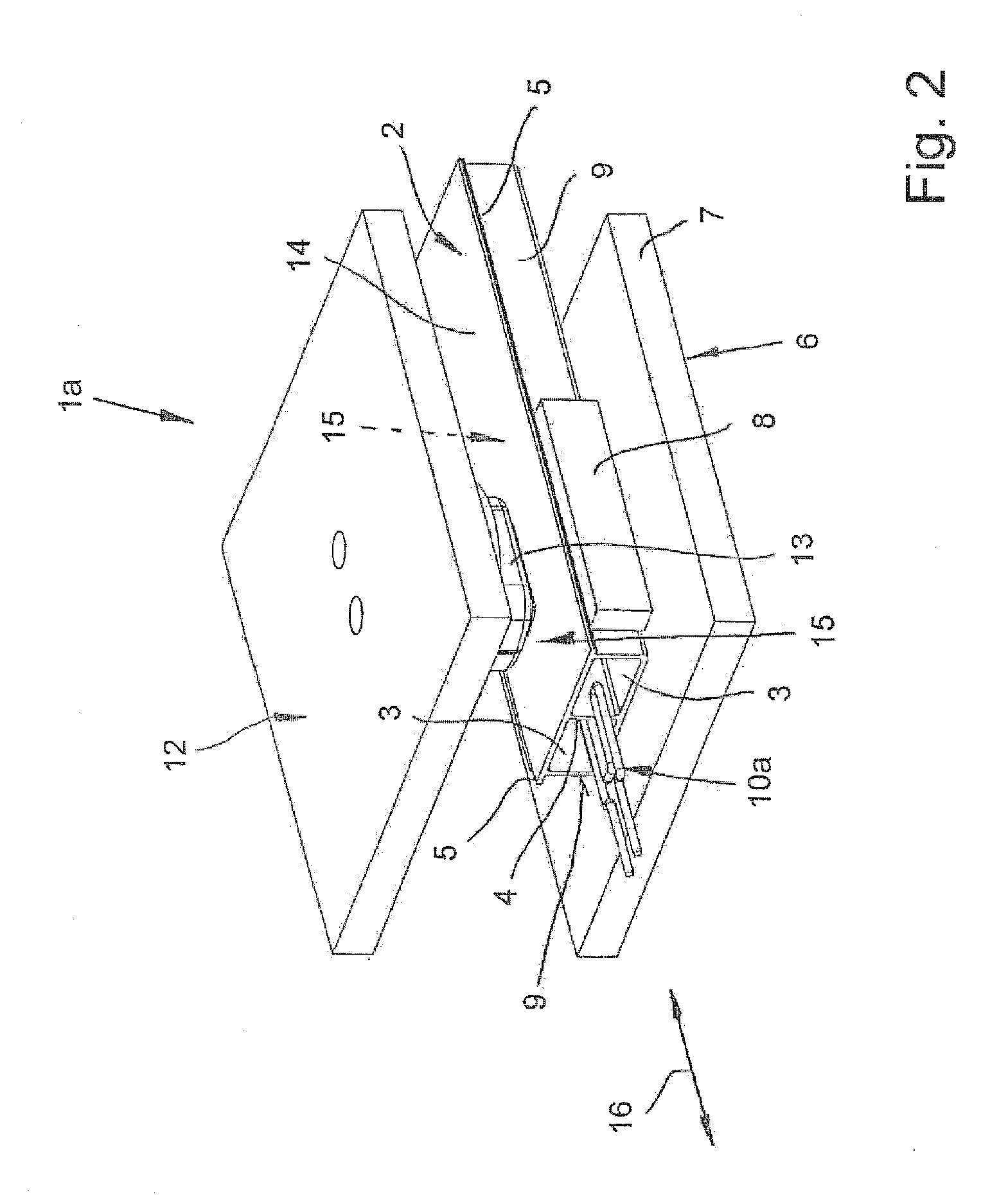 Method and apparatus for producing a structural part using induction heating