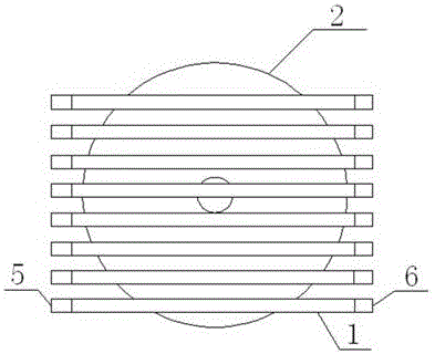 Multi-cold pipe vertical efficient condenser