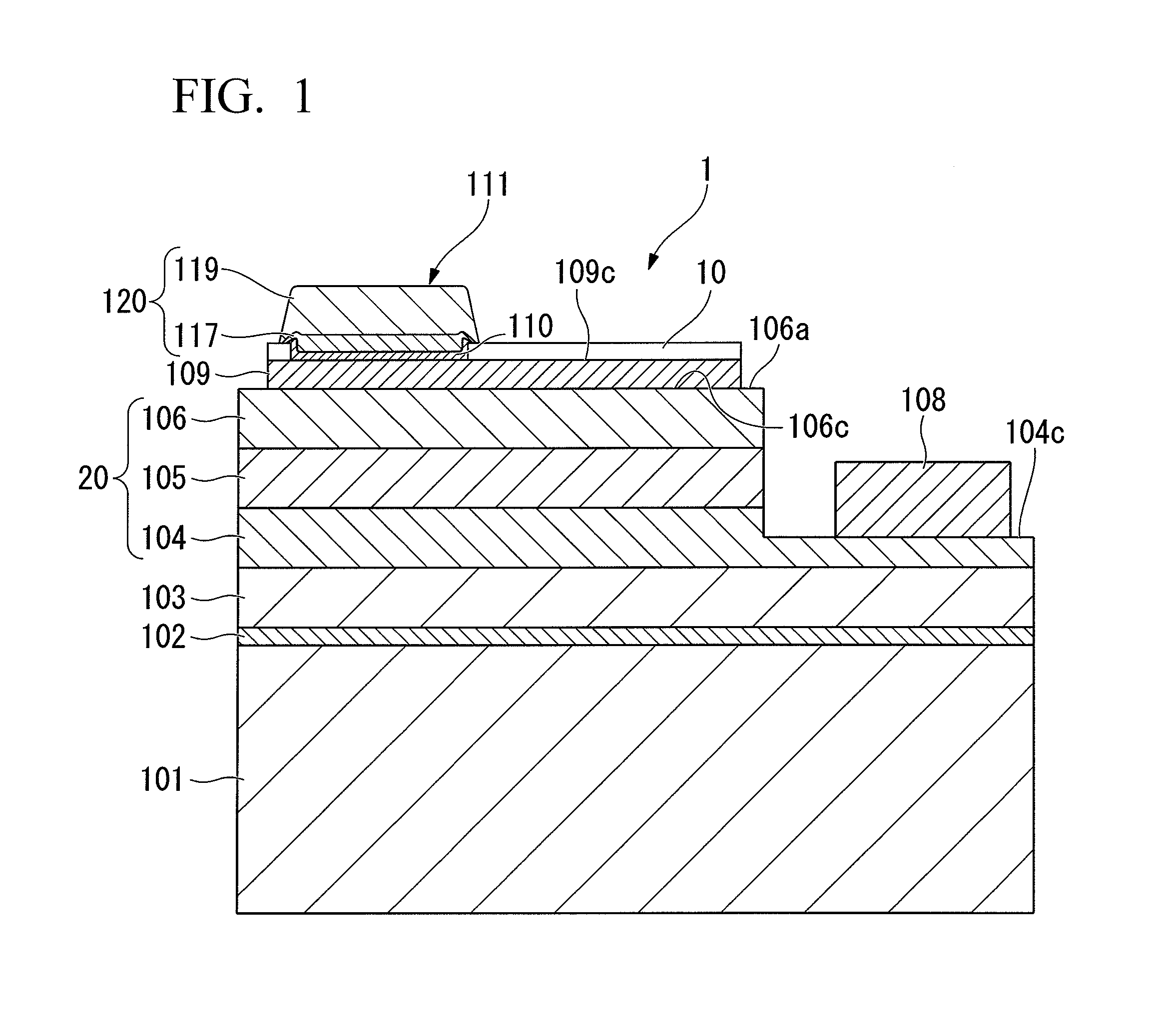 Semiconductor light-emitting element, electrode and manufacturing method for the element, and lamp