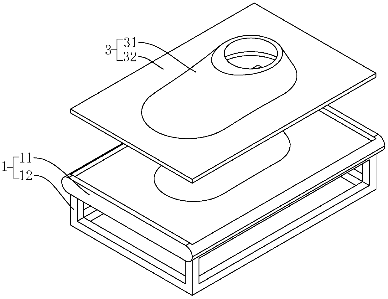 A demoulding machine for bathroom products and a demoulding process using the demoulding machine