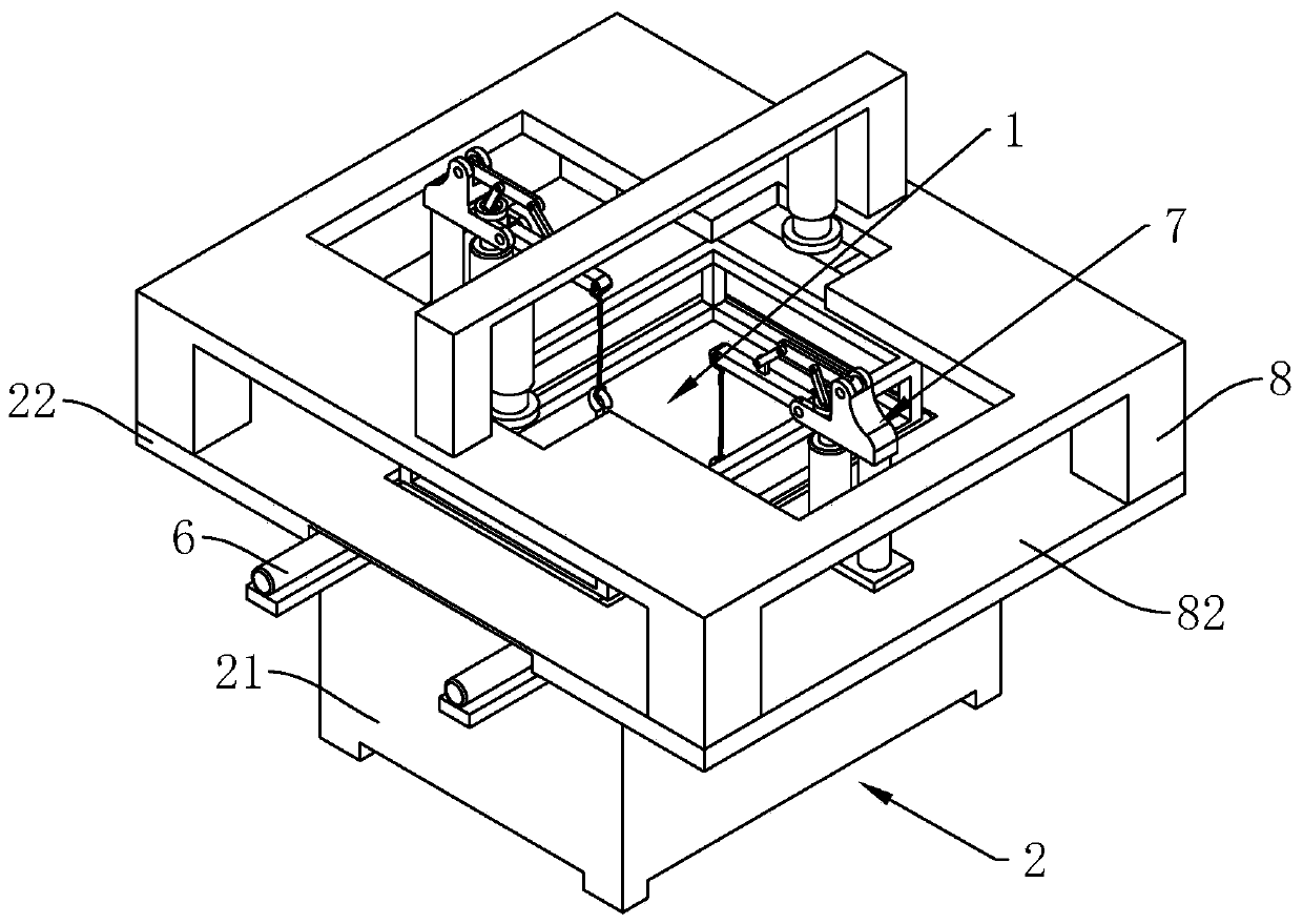 A demoulding machine for bathroom products and a demoulding process using the demoulding machine