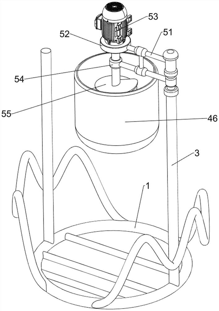 Mixing and preparation equipment for modified starch glue