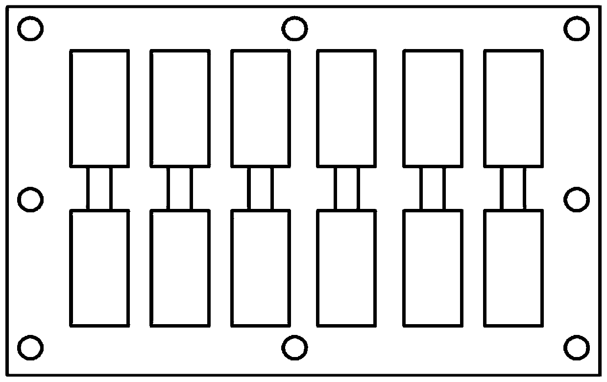 Sample preparation method for testing mechanical properties of high-thermal-conductivity mesophase pitch-based carbon fiber composite materials