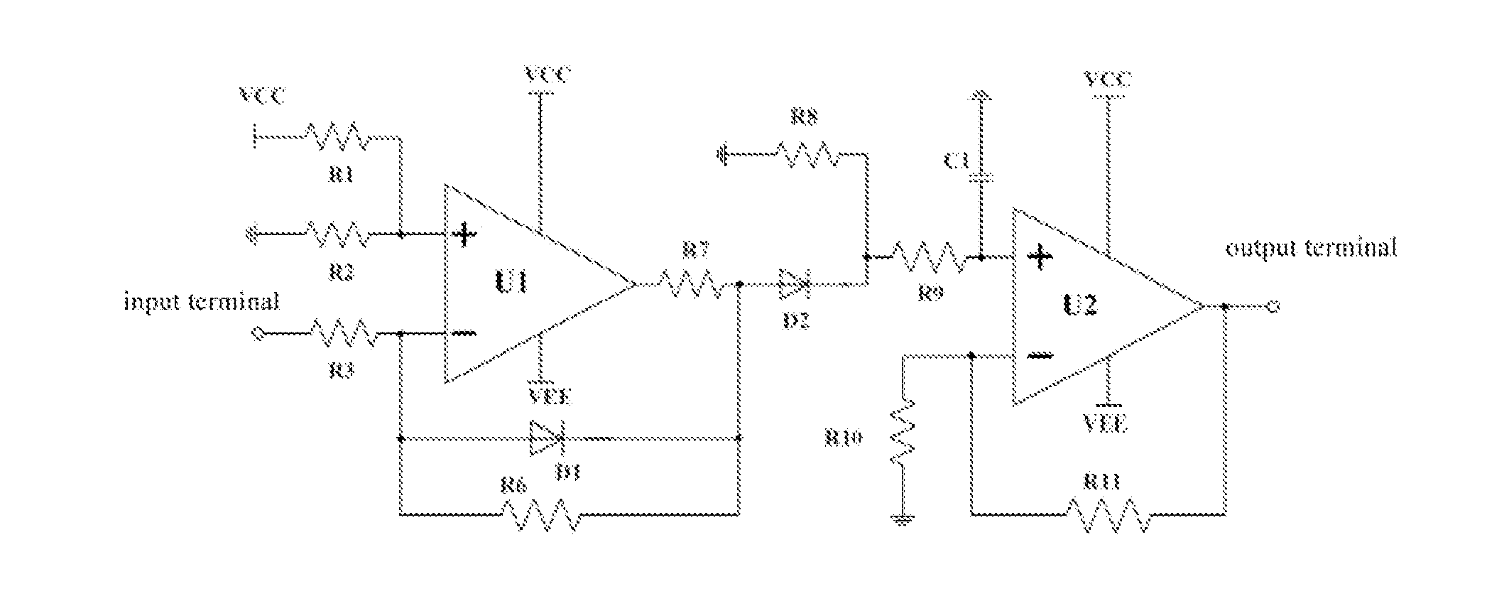 Radio frequency power source having precise power detector