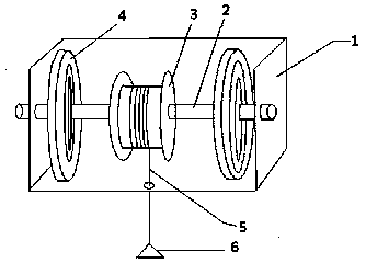 Novel high building escape device