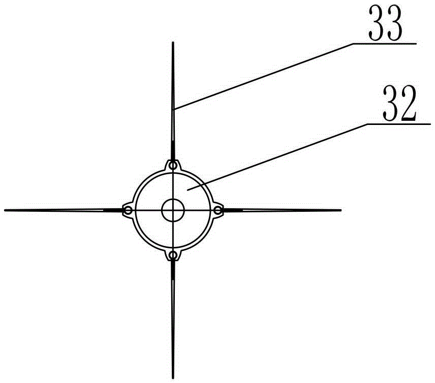 A kind of pulverized coal fiber separator