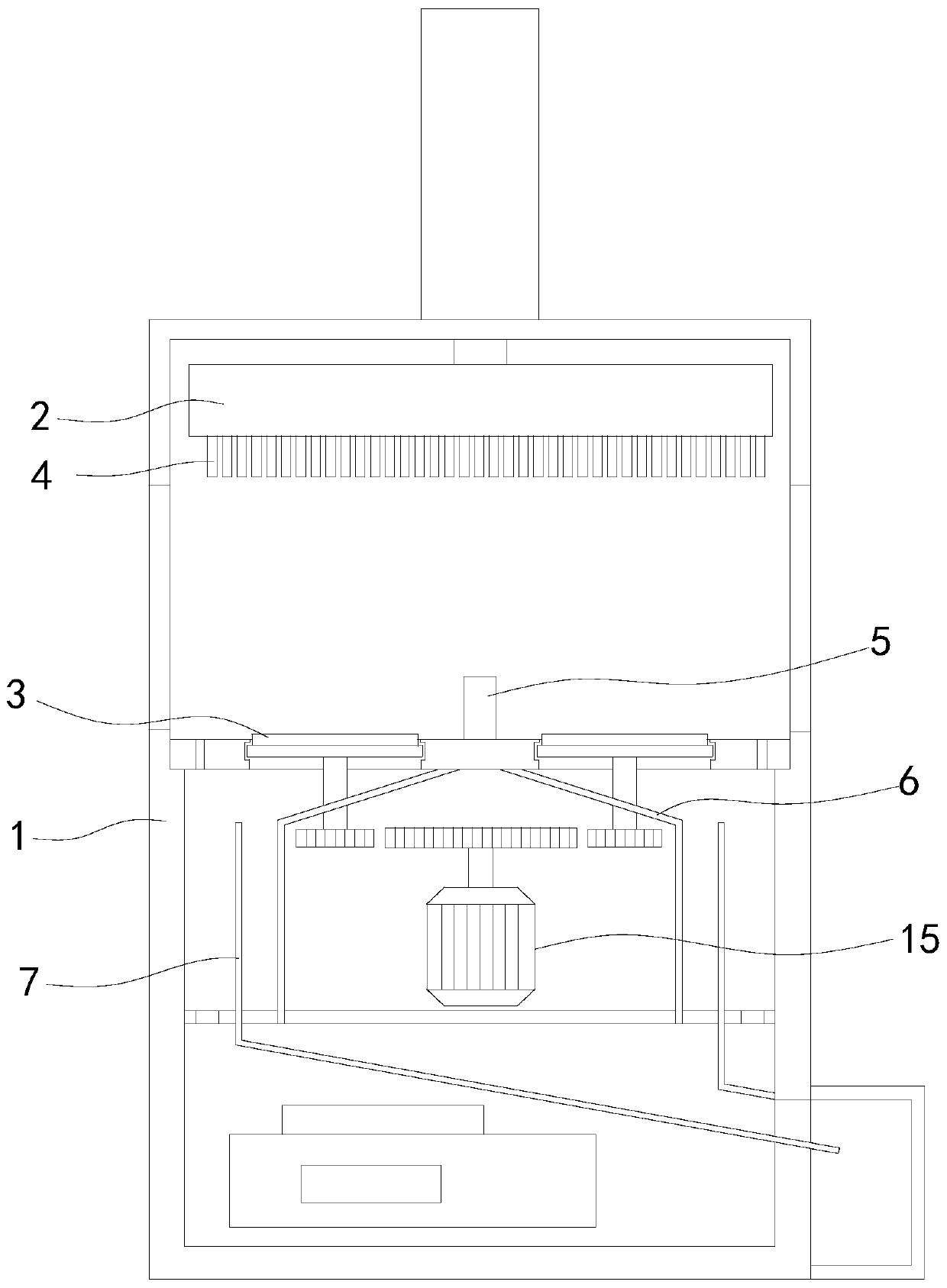 Fruit fresh-keeping containing and displaying device