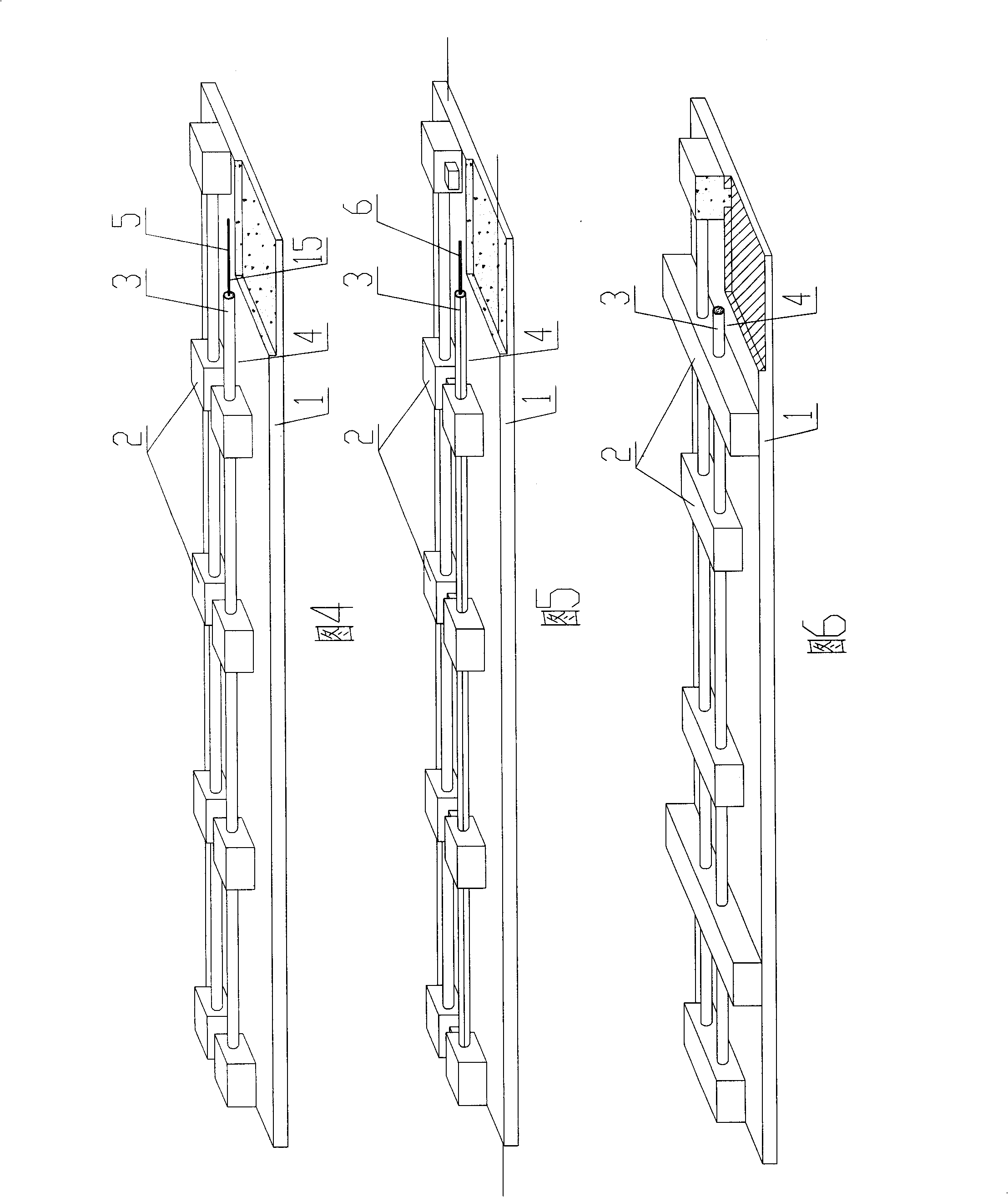 Prefabricated slab for lamination