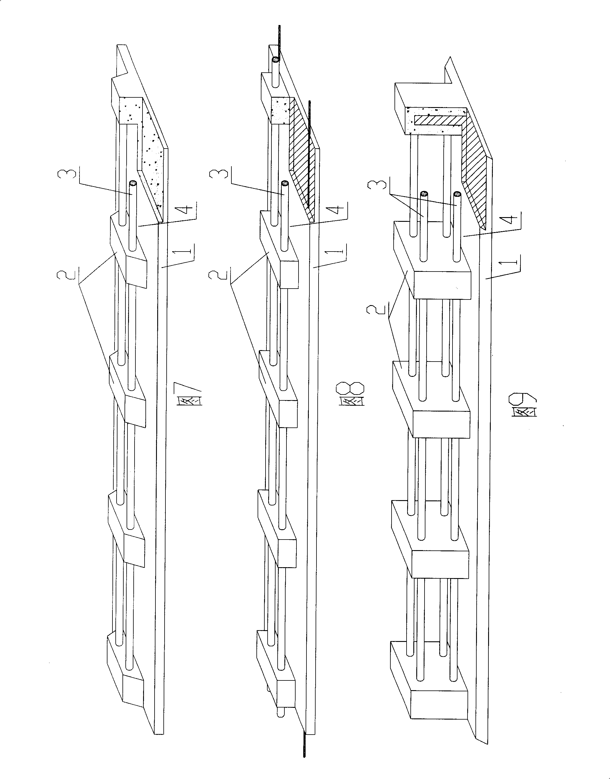 Prefabricated slab for lamination