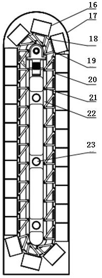 Three-dimensional high-capacity book storage device based on chain roller driving