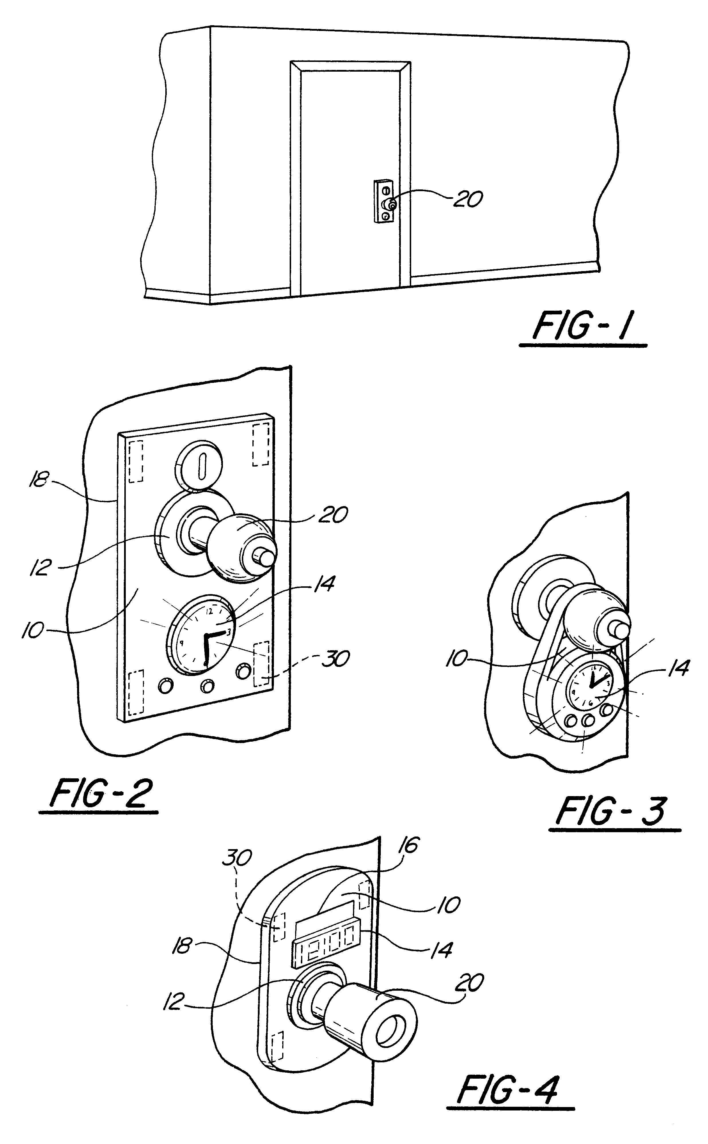 Illuminated article for a door having a handle