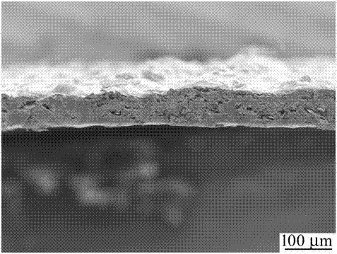 Single part used for fuel cell and preparation method for single part