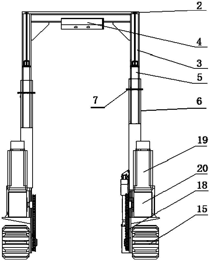 Crop field information collection device and method