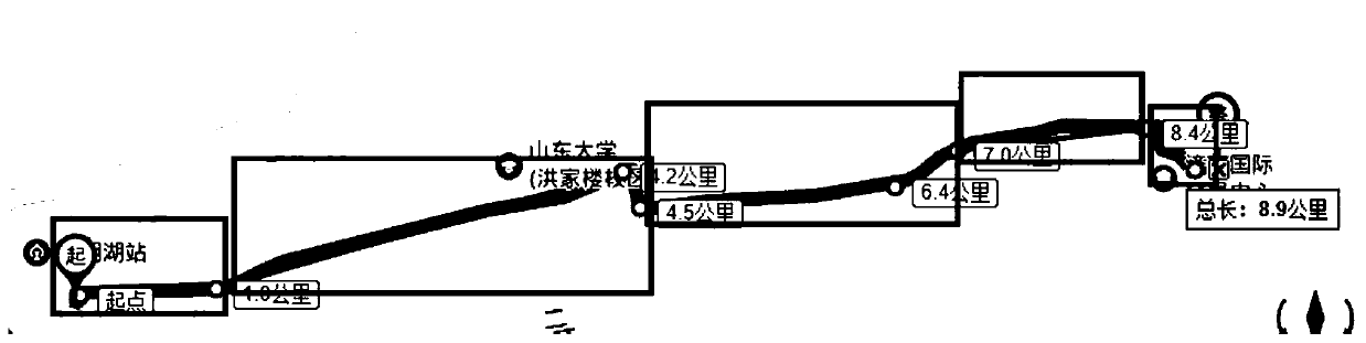 Method for predicting road congestion based on taxi positioning