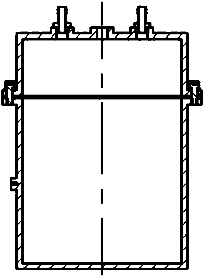 Radon precipitation simulation device based on low-frequency vibration and radon precipitation rate measurement method