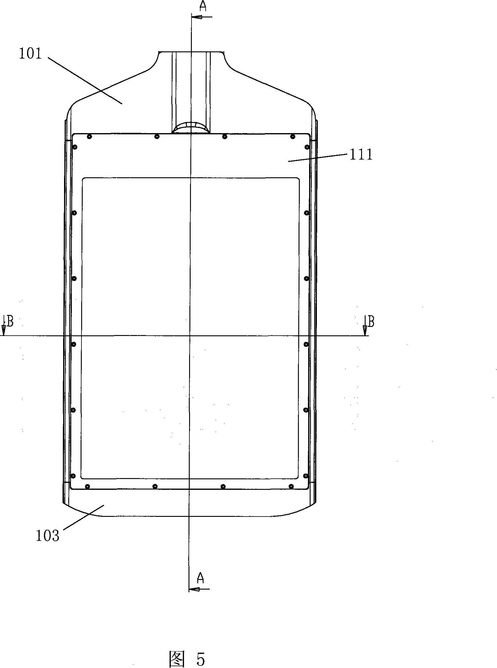 Superheating protection method for LED road lamp