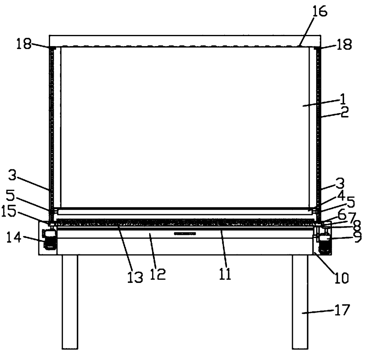 Fingerprint identification screen having self-cleaning capability