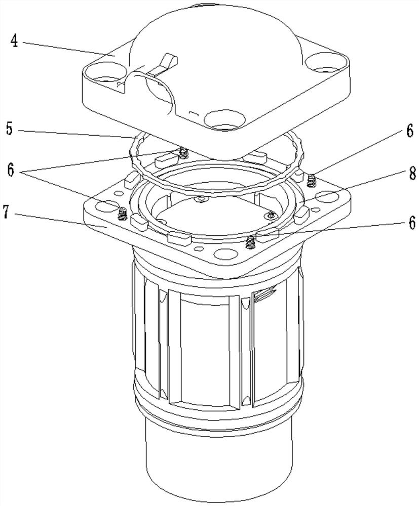 Electric pump with signal control