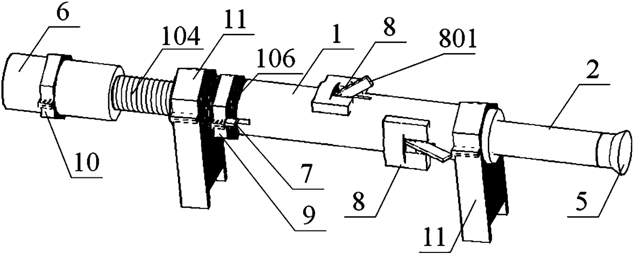 A Hopkinson strut damper