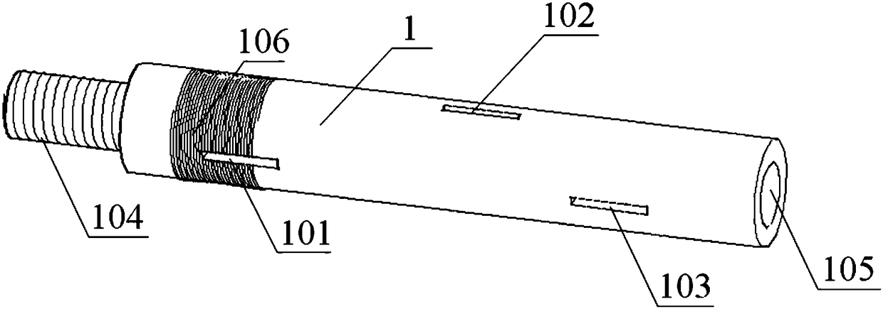 A Hopkinson strut damper