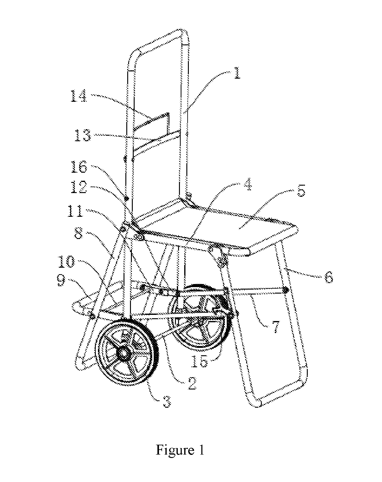 Foldable fishing chair