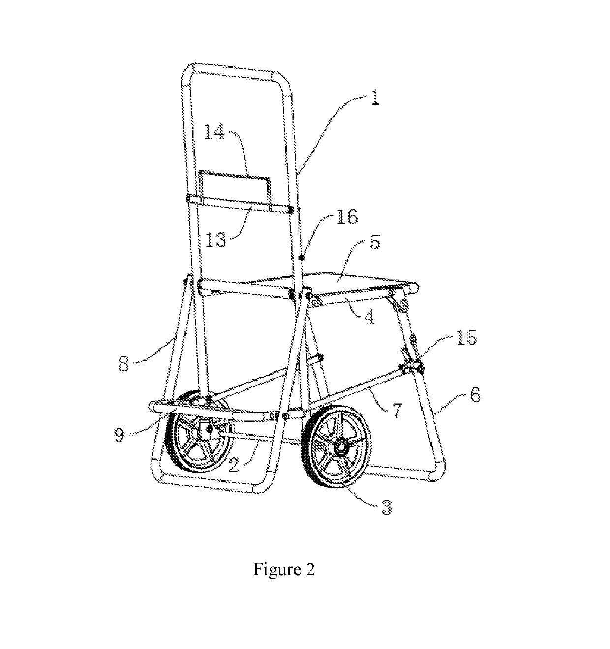 Foldable fishing chair