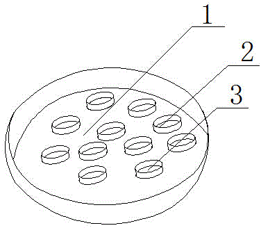 Cup position fixable tray