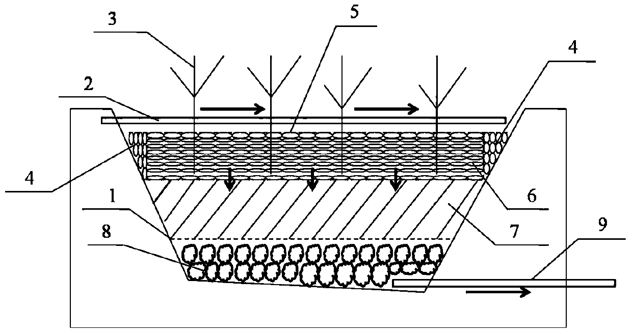 System and method for ecological treatment and utilization of urban rainwater