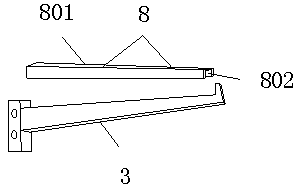 Material collecting device for nonferrous metal pipe materials