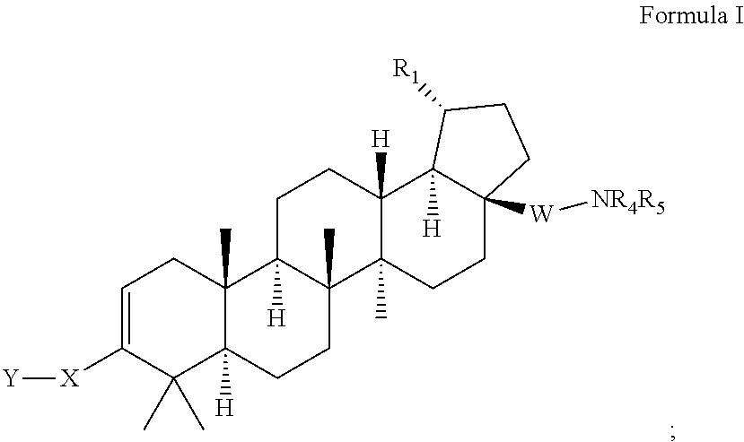 Triterpenoids with HIV maturation inhibitory activity