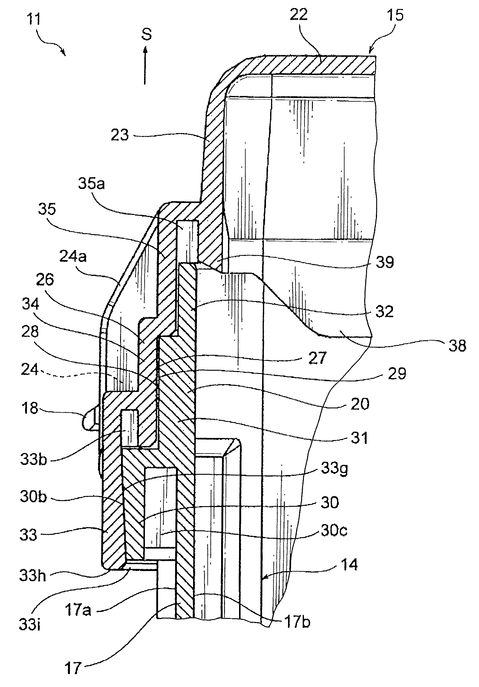 Waterproof box with tiny and blind passages